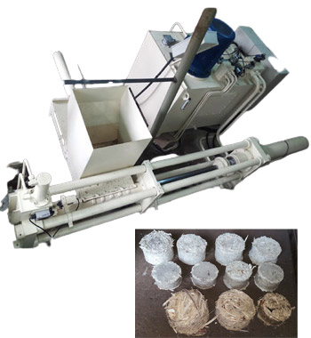 Bagasse Brquette Press