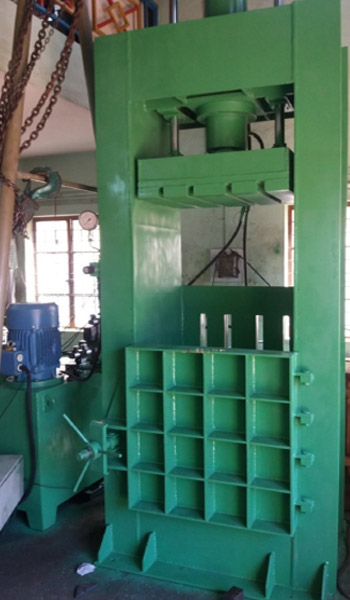 Pet Bottle Scrap Bale Press Machine